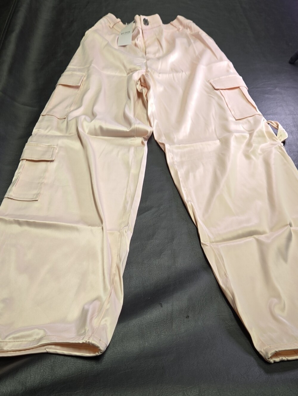privy Cream Cargo Pants with Utility Pockets